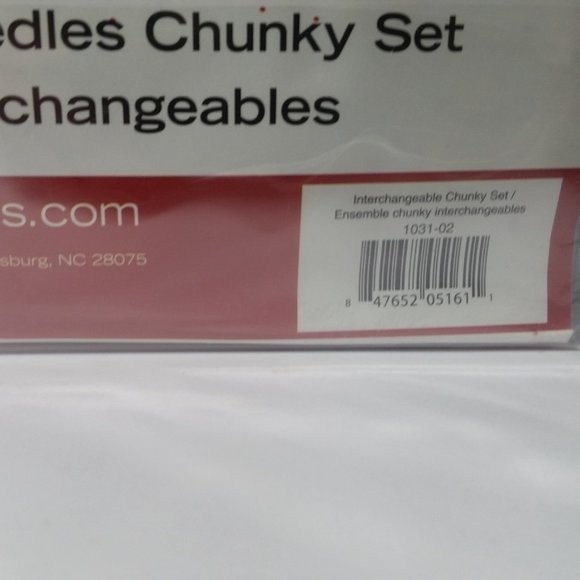 Interchangeable Acrylic Knitting Needle Chunky Set - Picture 4 of 9